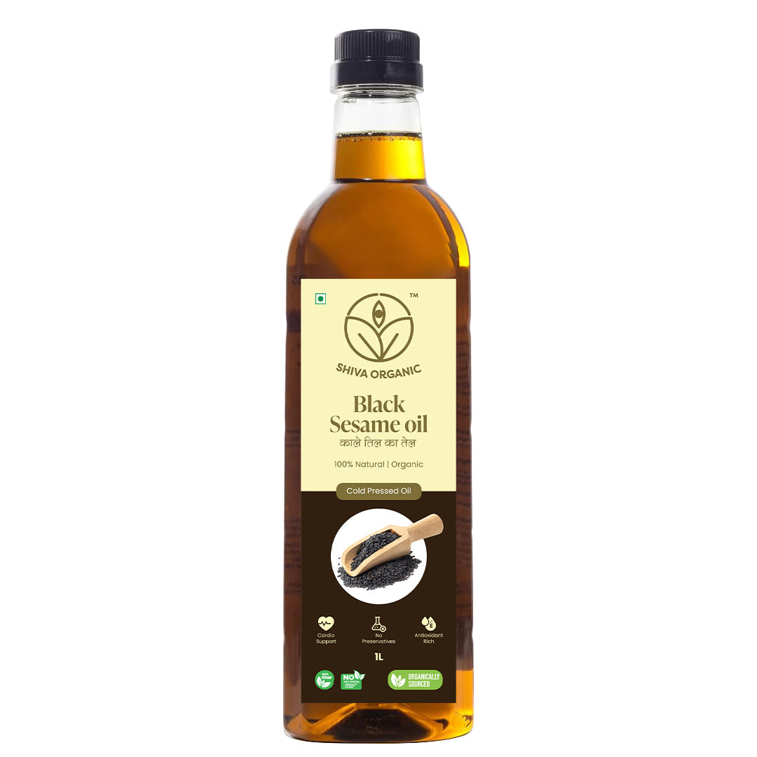Til Oka tel litre | Black Sesame Oil | Cold Pressed
