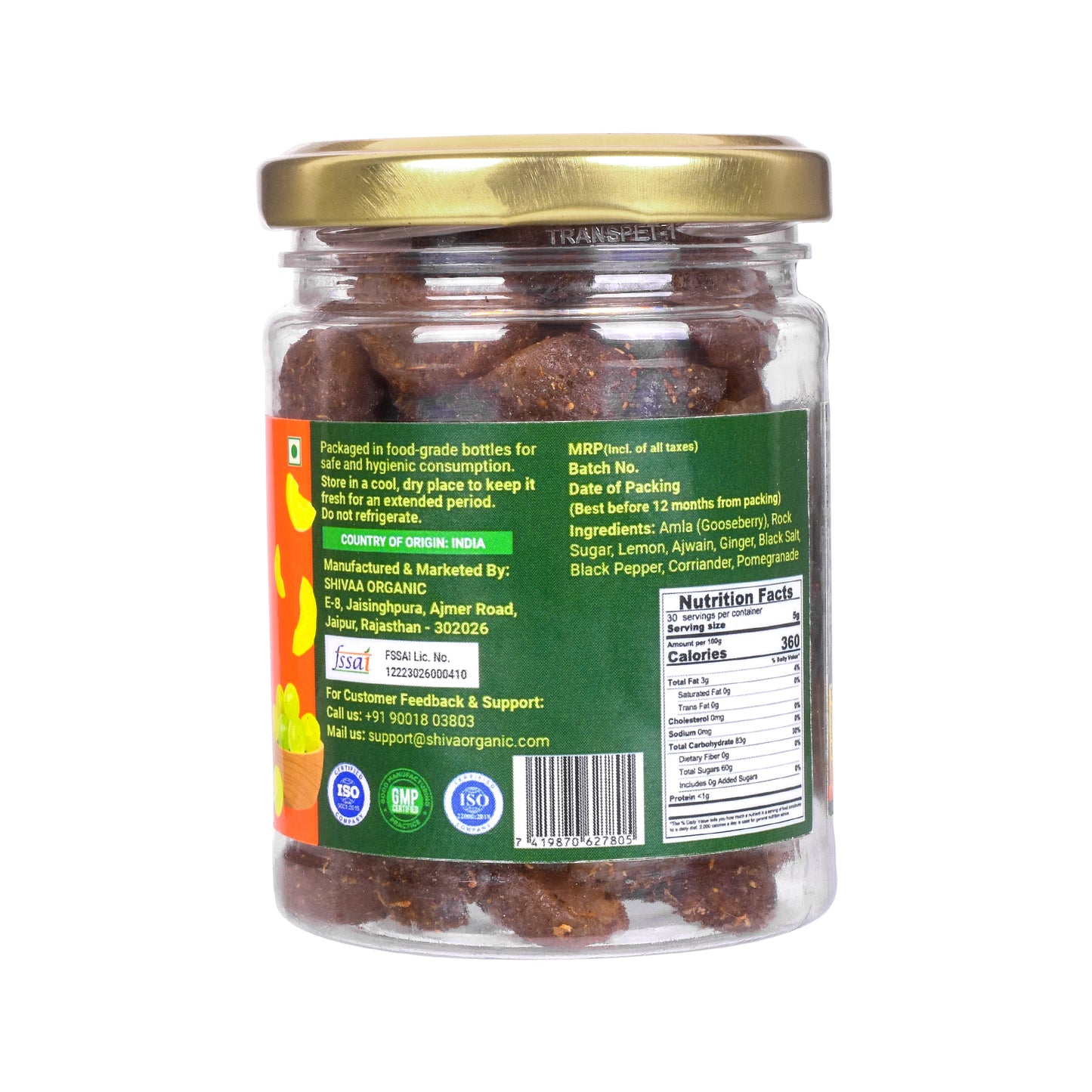 Gooseberry Candy | natural vitamin C | Shiva Organic
