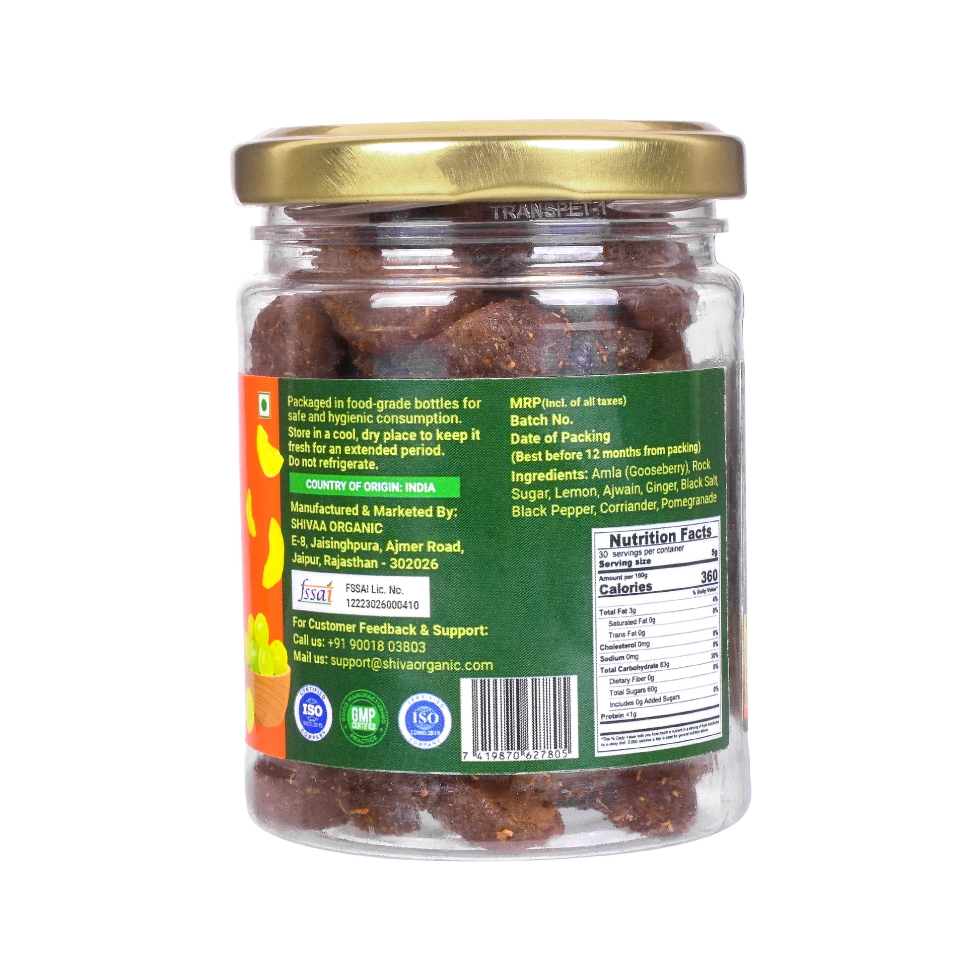 Gooseberry Candy | natural vitamin C | Shiva Organic