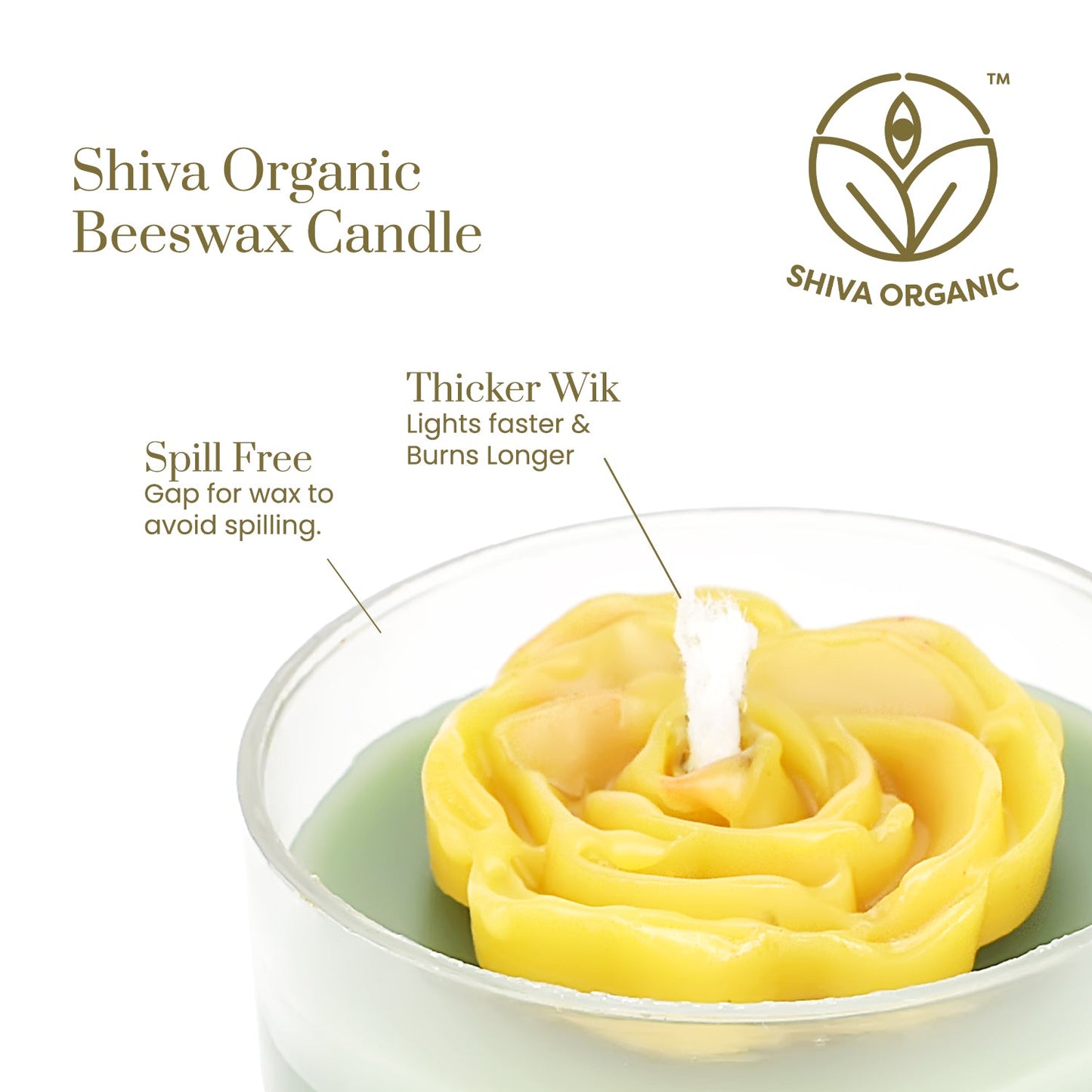 Tea Light Handmade Candle | Shiva Organic