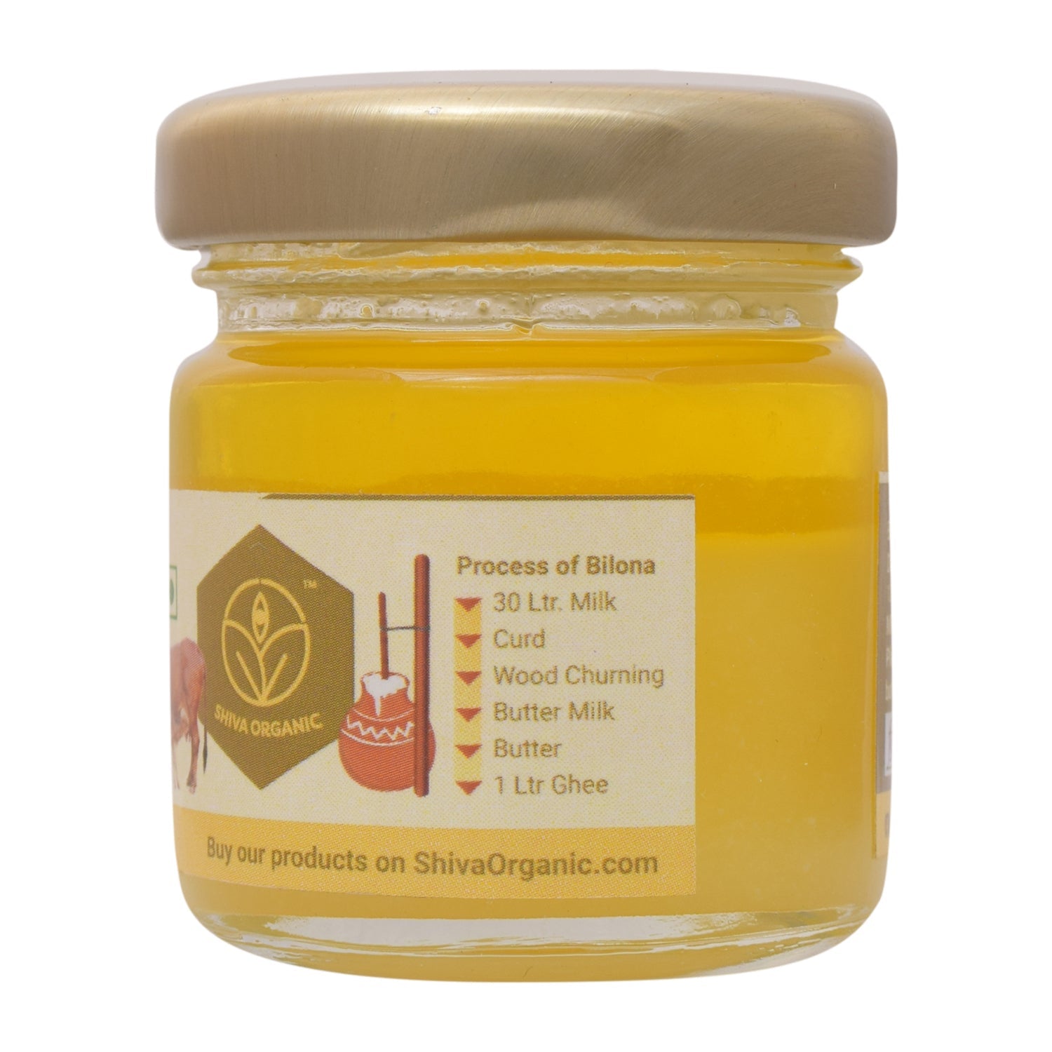 Gir Cow A2 Bilona Ghee | pure Desi Ghee 50 ml