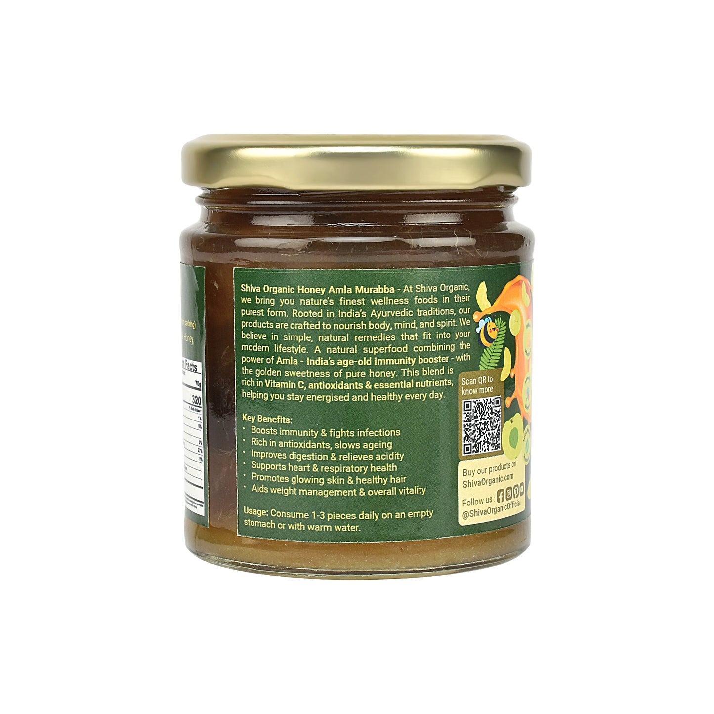Amla Murabba | Organic Honey | Shiva Organic