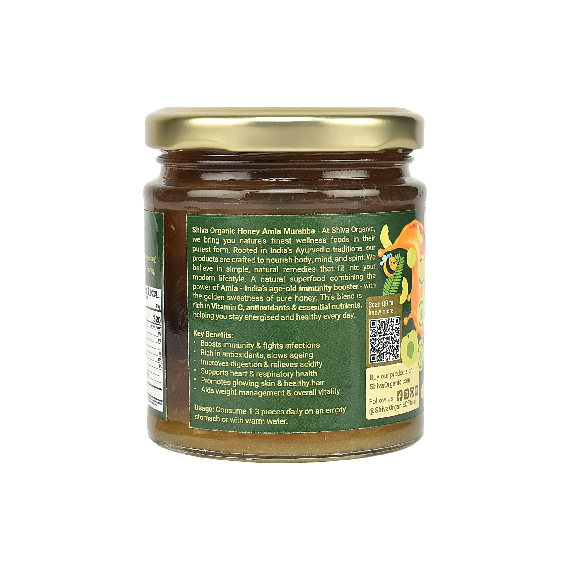 Amla Murabba | Organic Honey | Shiva Organic