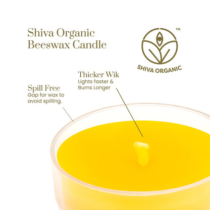 Teal Light Candle Yellow | best for gifting