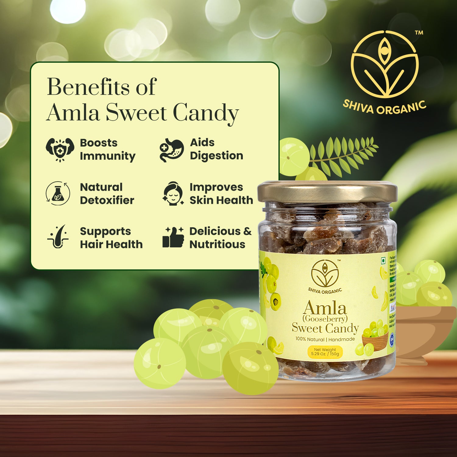 Goosebeery Candy | High Vitamin C | Shiva Organic