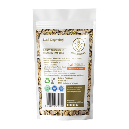 Black Ginger Dry | Shiva Organic