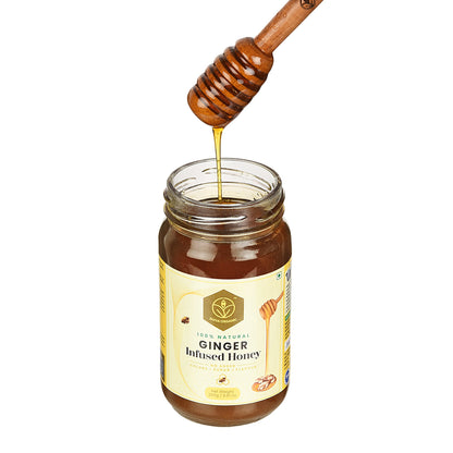 Ginger Infused Honey | 250g raw honey | immunity boost | Shiva Organic