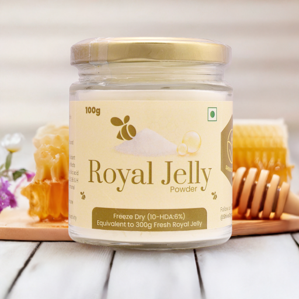 Royal Jelly Dry Powder| Fresh 10HDA-6% | 100g
