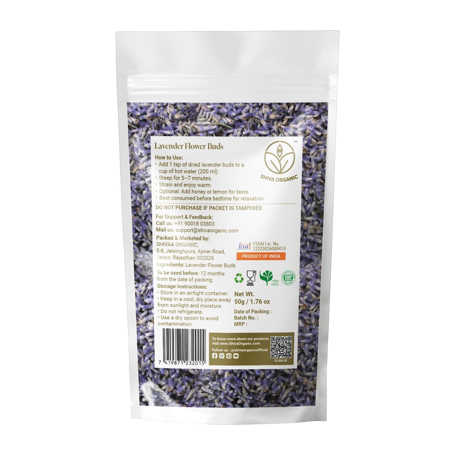 Lavender Flower Buds - Tea