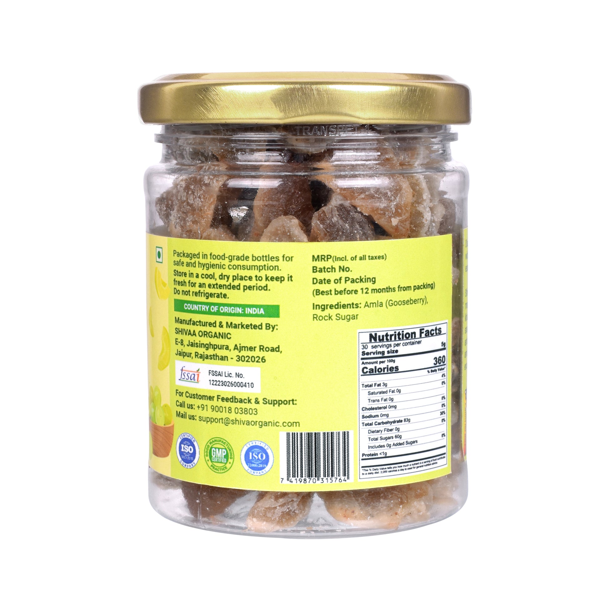 Goosebeery Candy | High Vitamin C | Shiva Organic