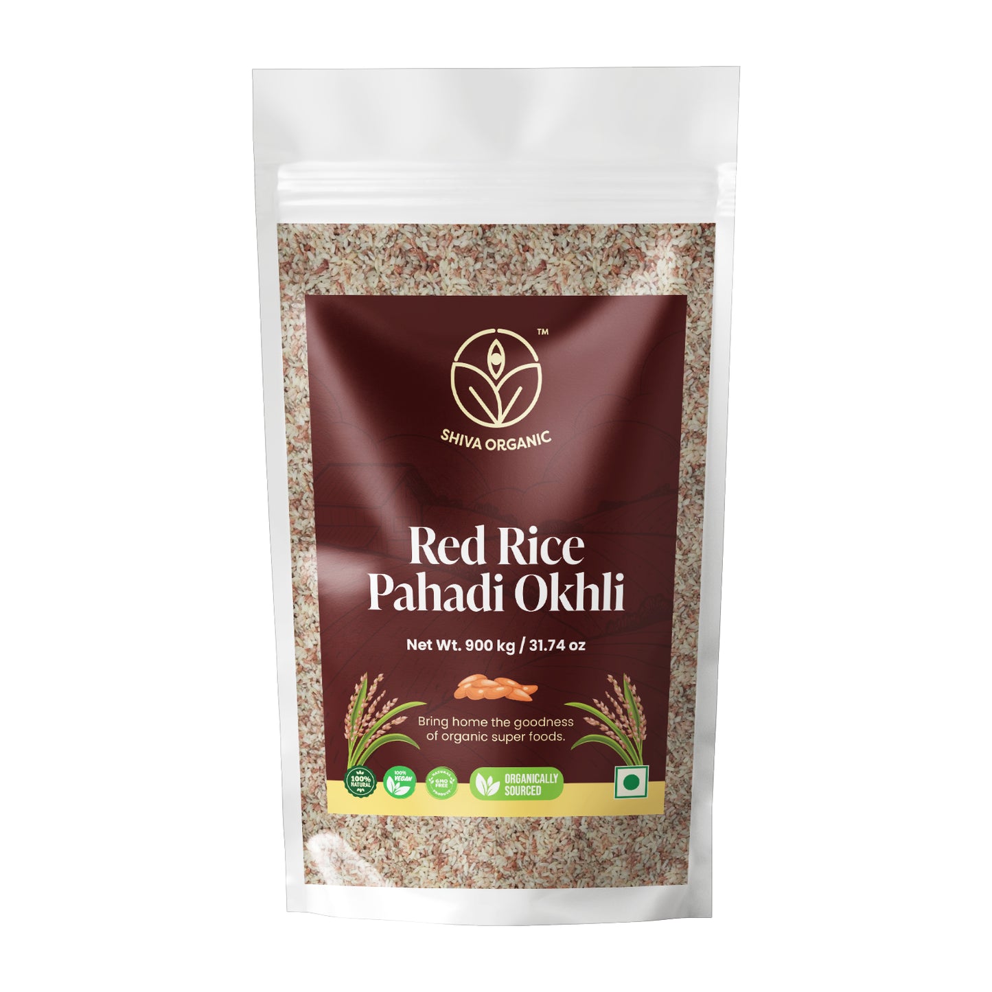 Himalayan Red Rice | Pahadi Chawal | Shiva Organic
