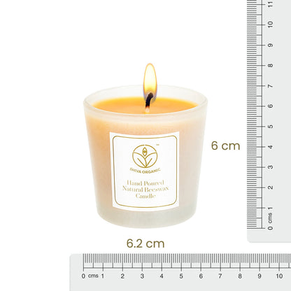 Beeswax Candle | Air Purifier | atural | Shiva rganic